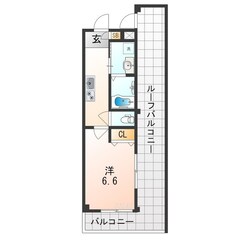 さくら夙川駅 徒歩4分 6階の物件間取画像